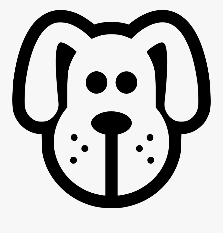 Dog Head - Dog, Transparent Clipart