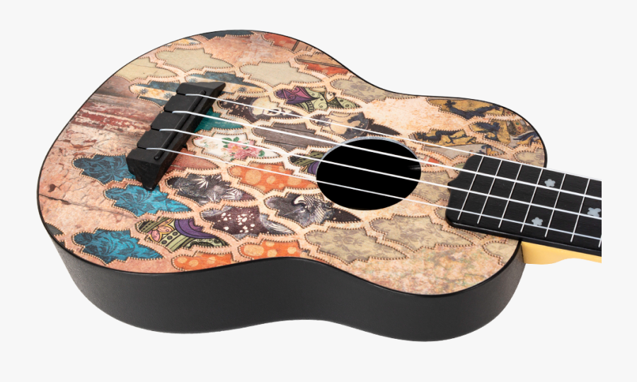Ukelele With Bag Granada Flight - Acoustic Guitar, Transparent Clipart