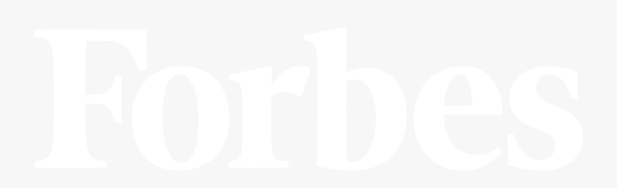 Forbes White Logo Png, Transparent Clipart
