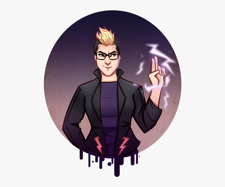 The Psychicdelic Hippie - Cartoon, Transparent Clipart