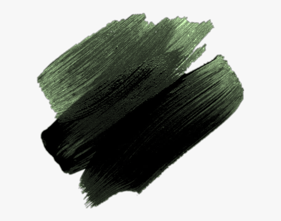 Transparent Dark Forest Clipart - Transparent Background Black Brush Stroke, Transparent Clipart