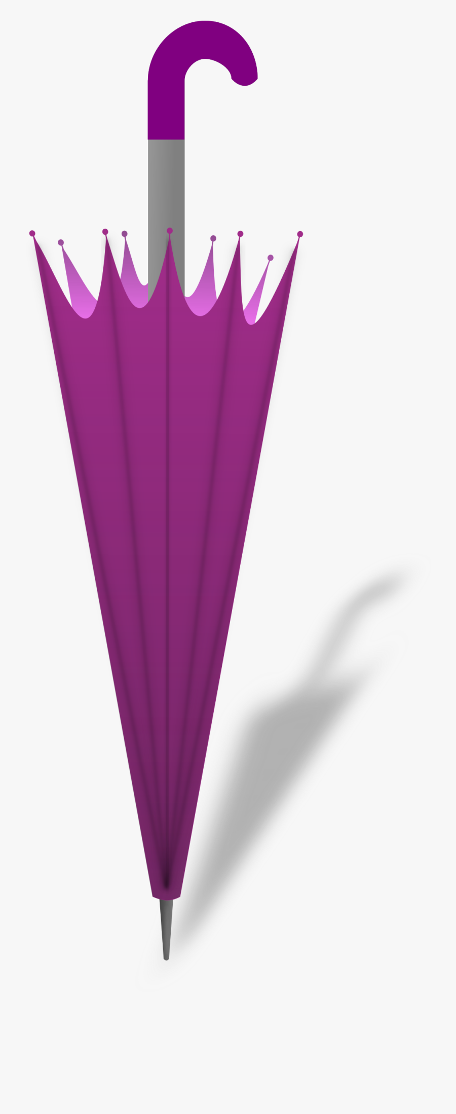 Log In Register Upload Clipart - Closed Umbrella Transparent Background, Transparent Clipart