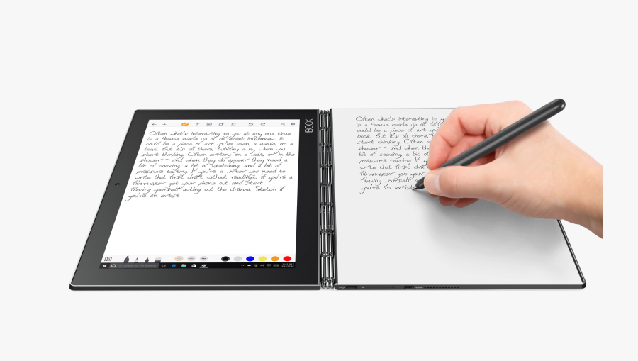 Clip Art Lenovo S Yoga Book - Yoga Book Lenovo, Transparent Clipart