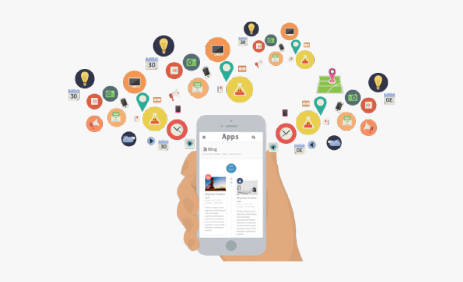 Smartphone Clipart App Developer - App Development For Kids, Transparent Clipart