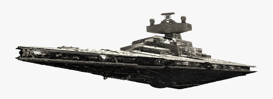 Star Destroyer Png Clip Art Freeuse - Star Destroyer Transparent Background, Transparent Clipart