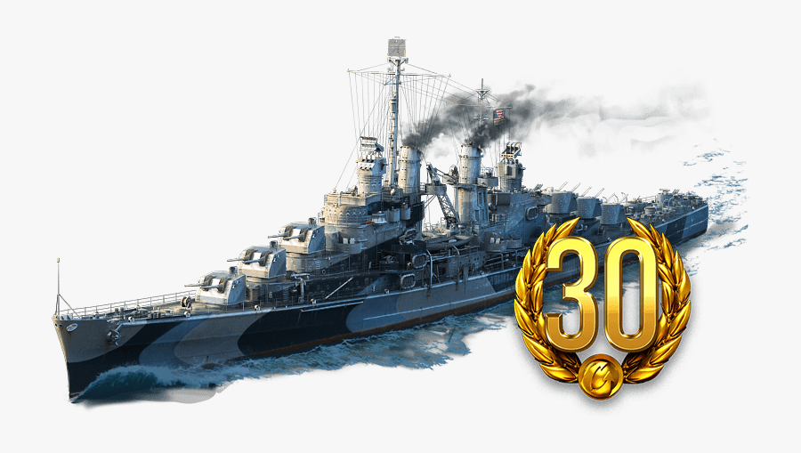 Heavy Cruiser World Of Warships Armored Cruiser Dreadnought - World Of Warship Png, Transparent Clipart