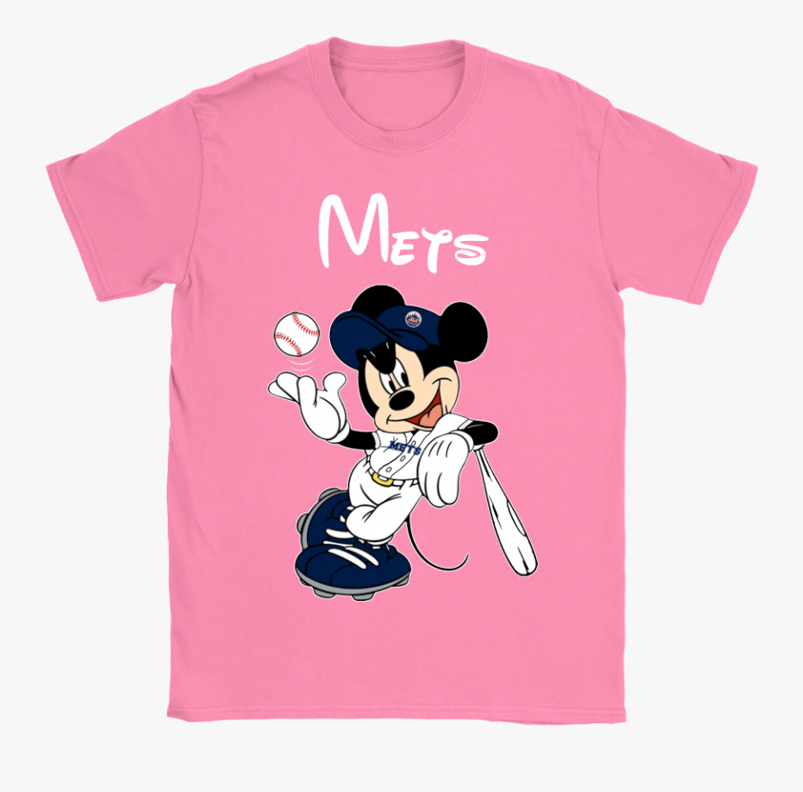 Baseball Mickey Team New York Mets Shirts - Homer Simpson Woman Shirt, Transparent Clipart