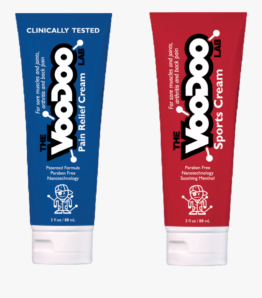 Use Voodoo Pain Relief Cream In Combination With Our - Voodoo Pain Relief Cream, Transparent Clipart
