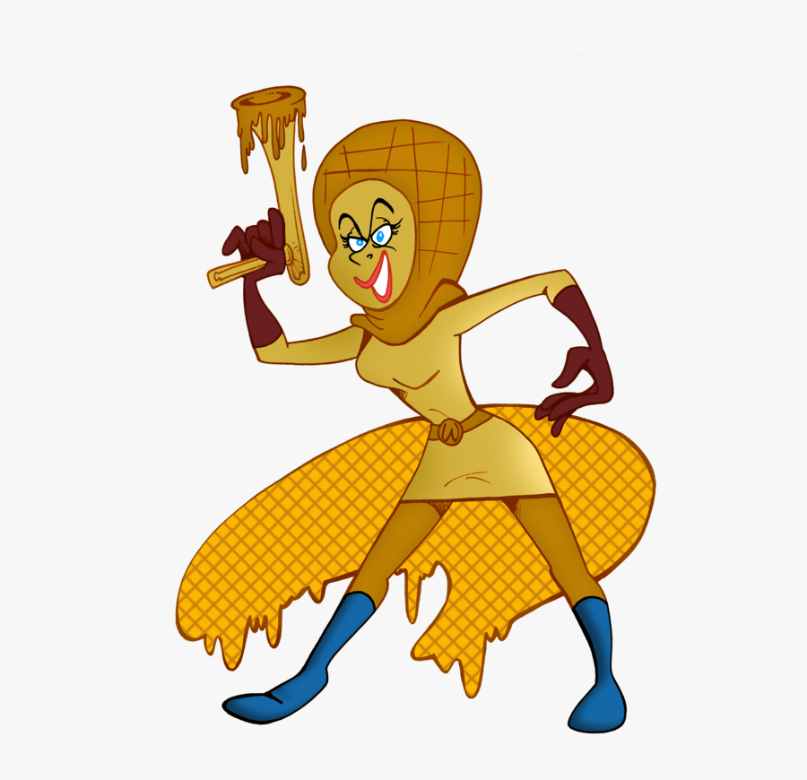 Waffles Clipart Angry - Waffle Woman, Transparent Clipart