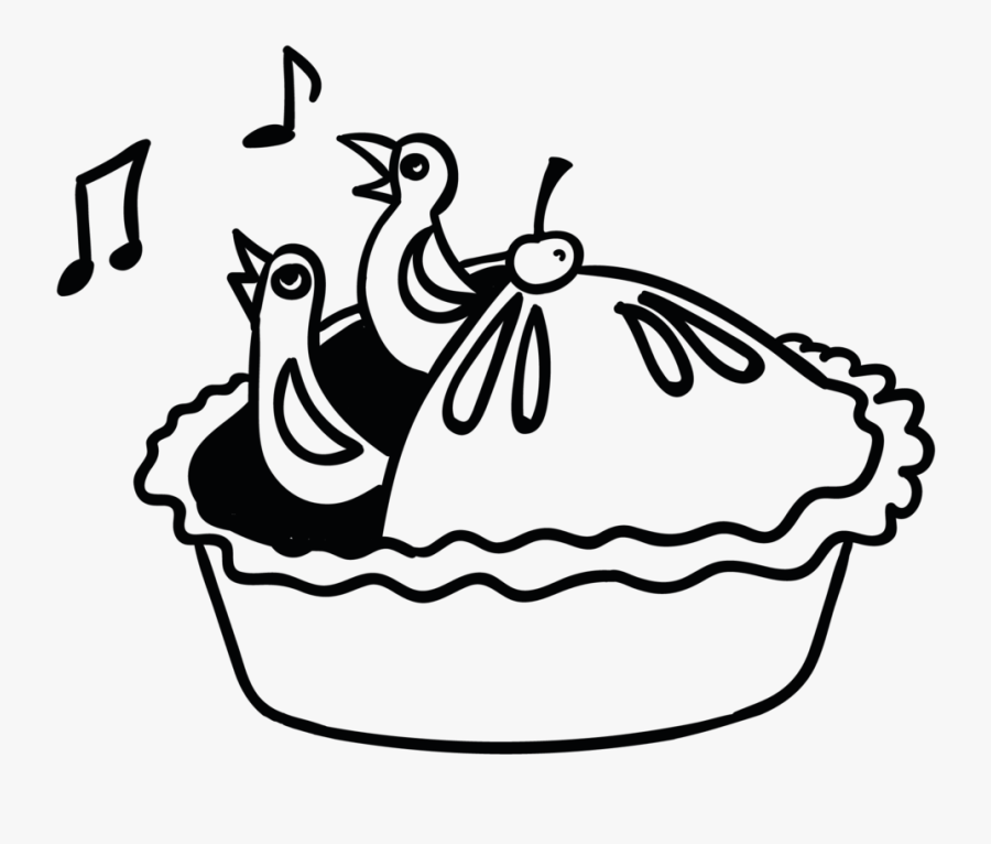 Song Clipart Action Song - Black And White Nursery Rhyme Transparent, Transparent Clipart