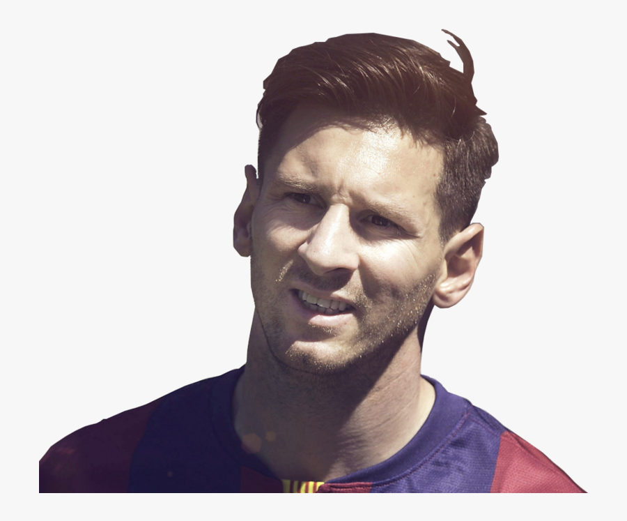 Messi Png Face Fcb Clipart Image - Leo Messi Full Hd, Transparent Clipart