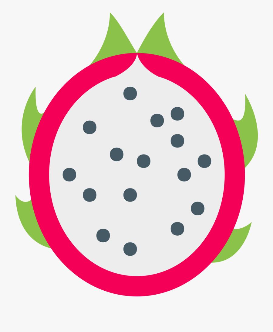 Dragon Fruit Icon - Dragon Fruit Vector Png, Transparent Clipart