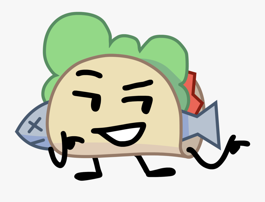 Taco Png Bfdi - Bfb Taco, Transparent Clipart
