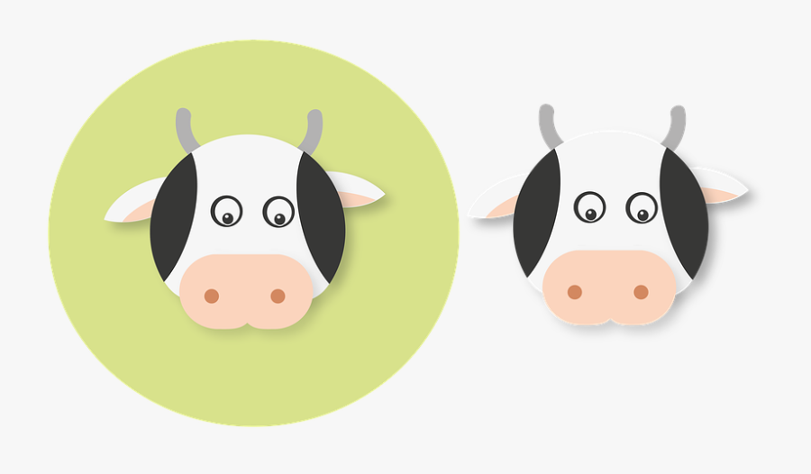 Cow, Graphic, Calf Animal, Design, Drawing, Nature - Kuh Grafik, Transparent Clipart
