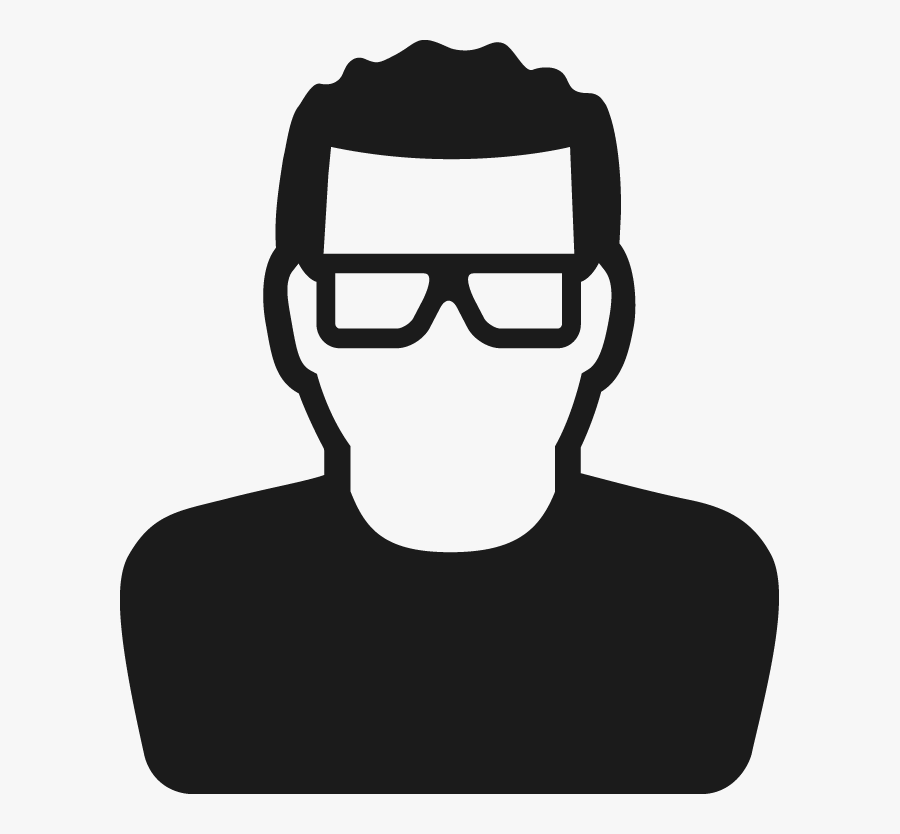 Rugged Geek, Transparent Clipart