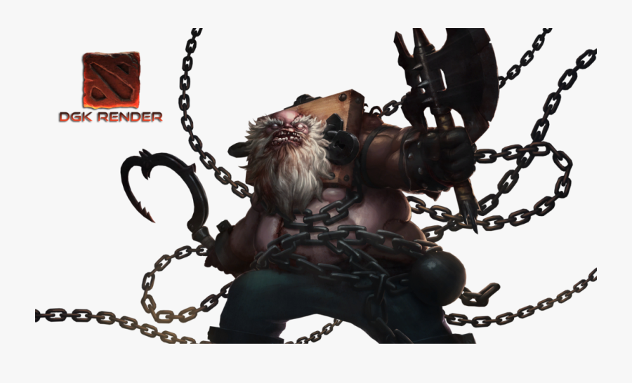Transparent Death Png - Pudge Chains Of The Black Death, Transparent Clipart
