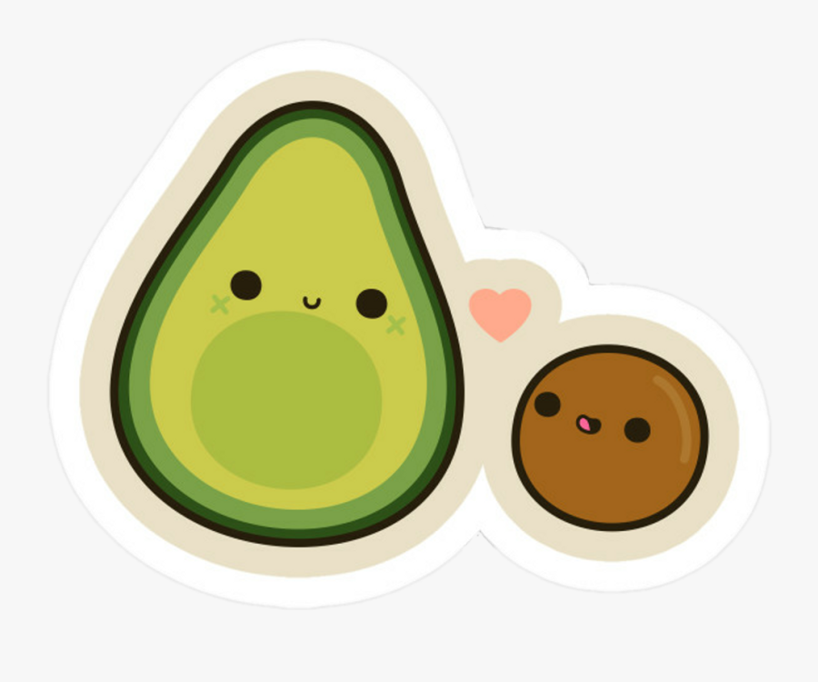Cute Png Tumblr -cute Avocados, Hd Png Download - Cute Avocado Clipart, Transparent Clipart