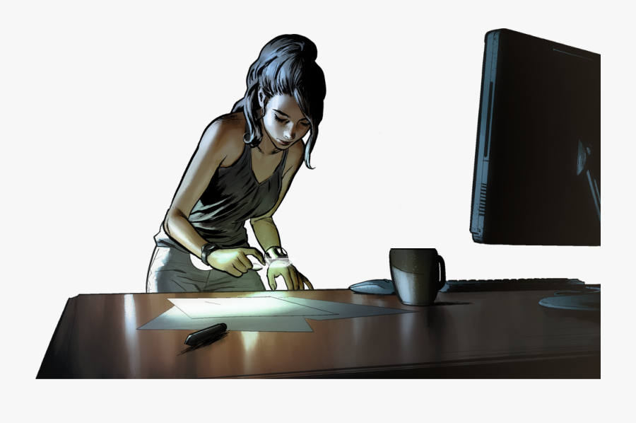 Graphic Novel Web Design, Transparent Clipart