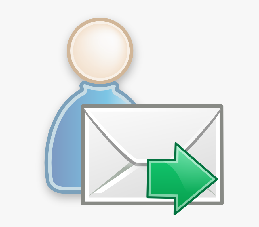 Email Clipart Message - User Send Email Icon, Transparent Clipart