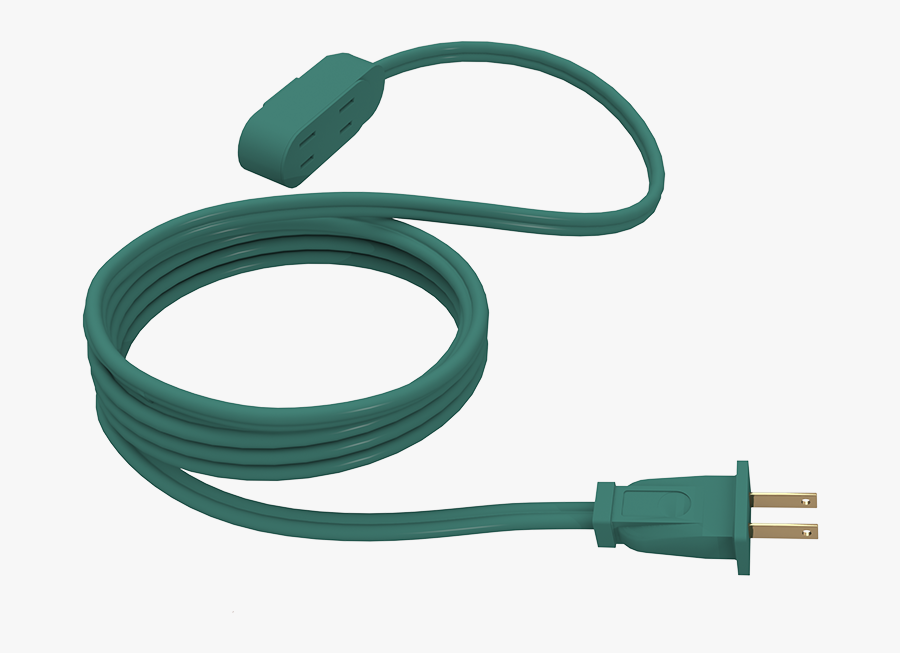 Electricity Clipart Extension Cord - Extension Cord Clipart, Transparent Clipart