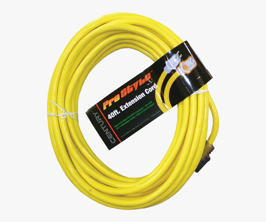 Transparent Extension Cord Png - Wire, Transparent Clipart