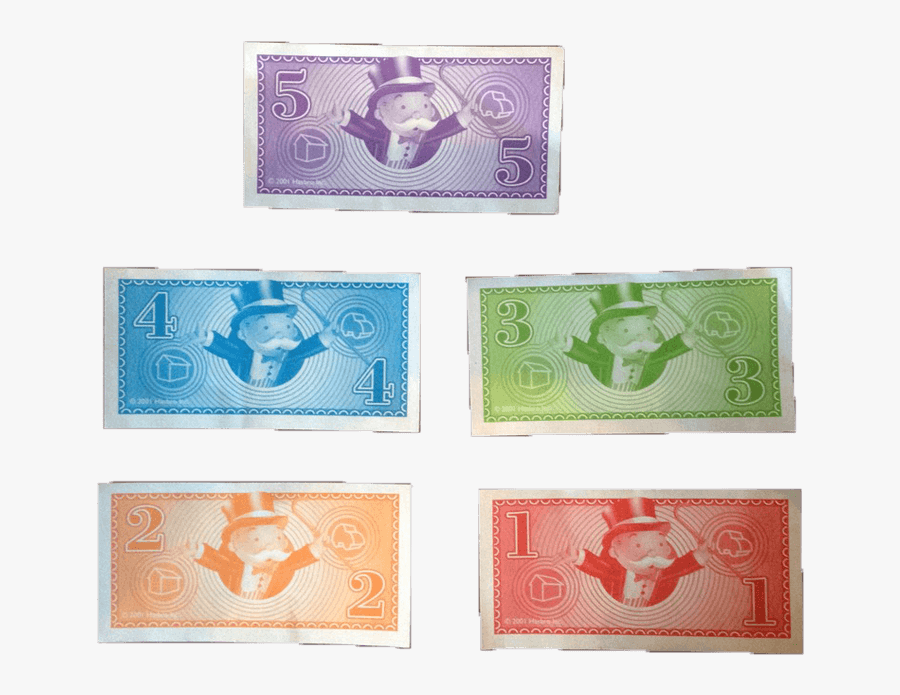 Monopoly Money Png - Monopoly Junior Dollar Money, Transparent Clipart