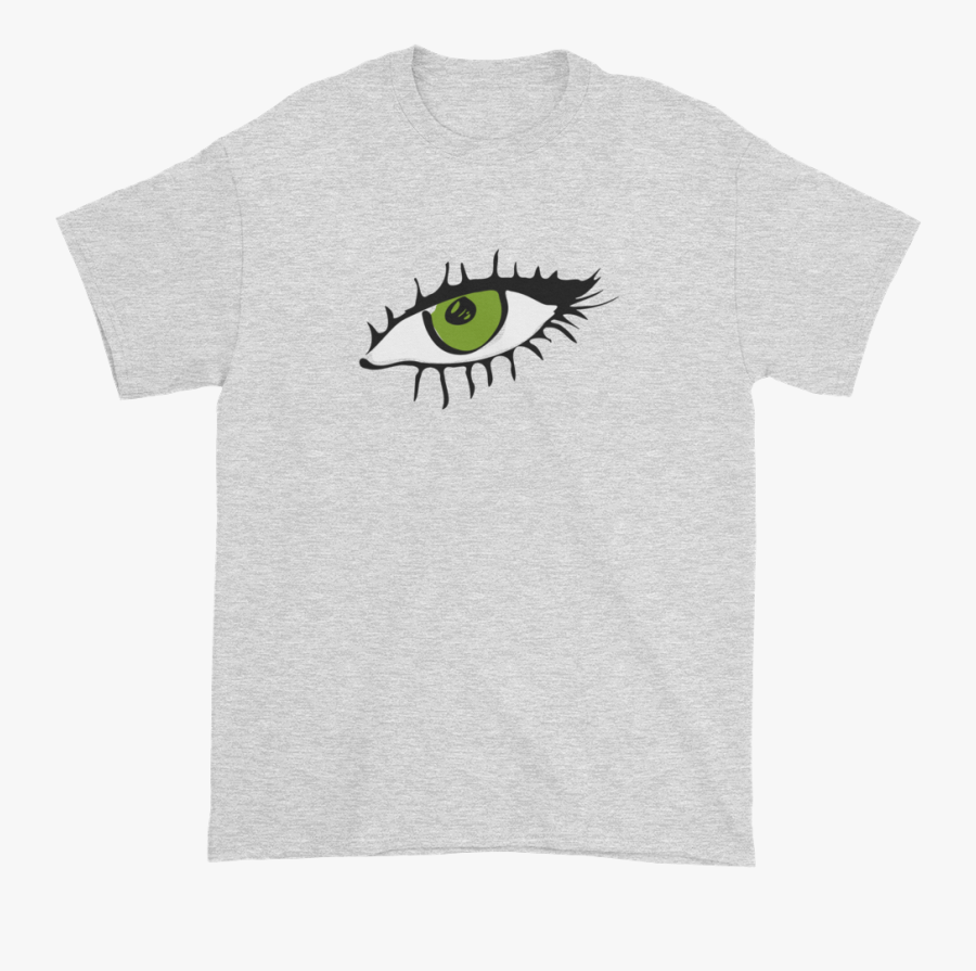 T-shirt With Green Eye - 100 Gecs Money Machine Shirt, Transparent Clipart