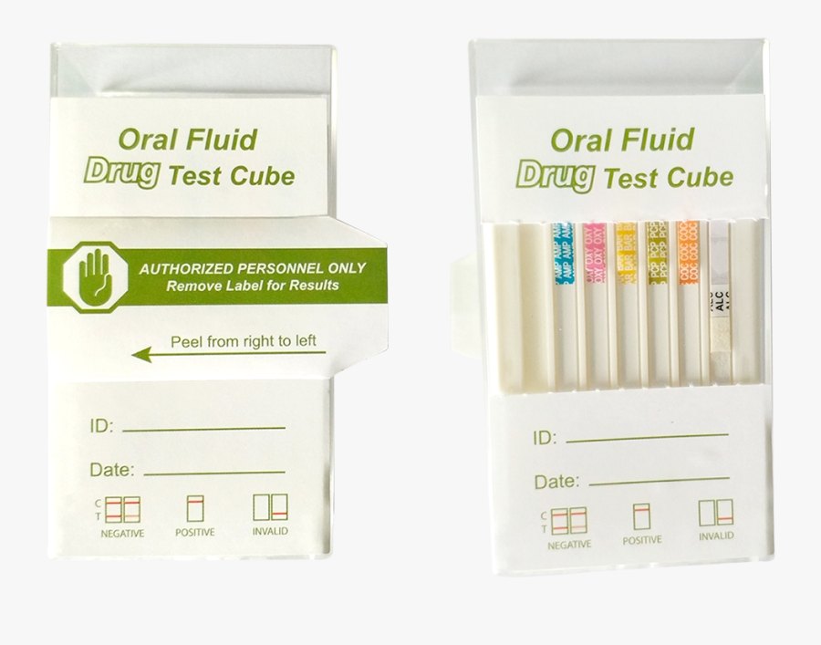 Ce Approved Oral Fluid Drug Test Cube Saliva Drug Test - Paper, Transparent Clipart