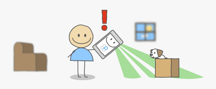 Peerwell Home Hazard Detector - Cartoon, Transparent Clipart