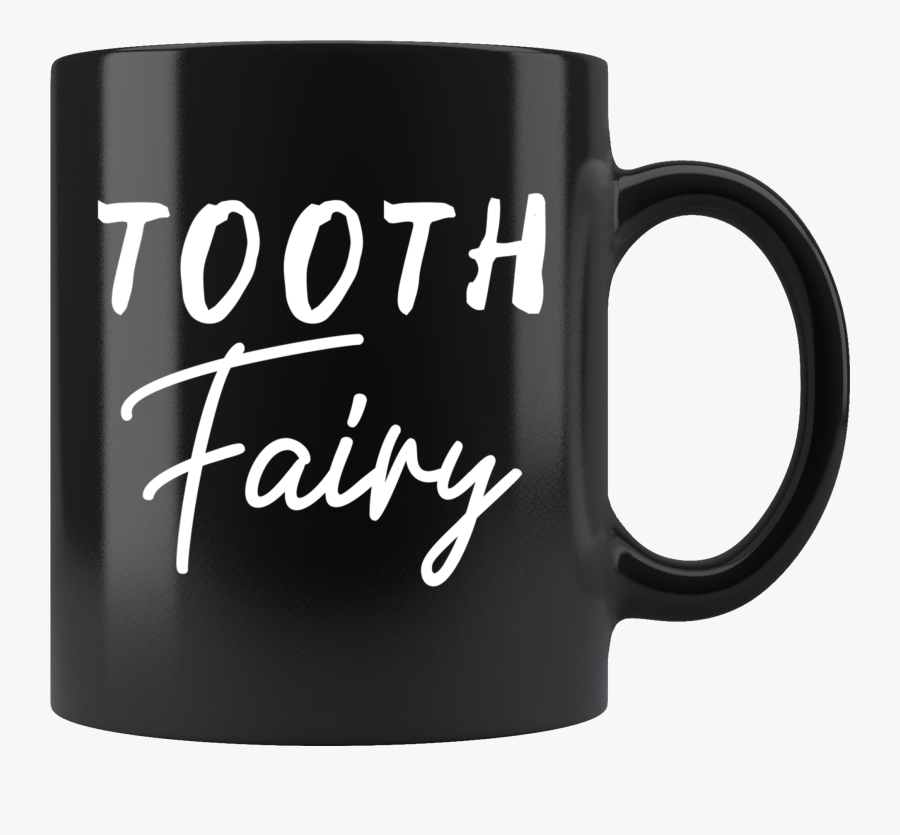 Tooth Fairy 11oz Black Mug - Beer Stein, Transparent Clipart