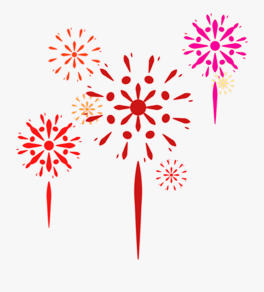 Transparent Firework Vector Png - Firework Png Vector, Transparent Clipart