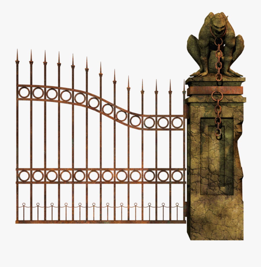 Graveyard Gates Png, Transparent Clipart