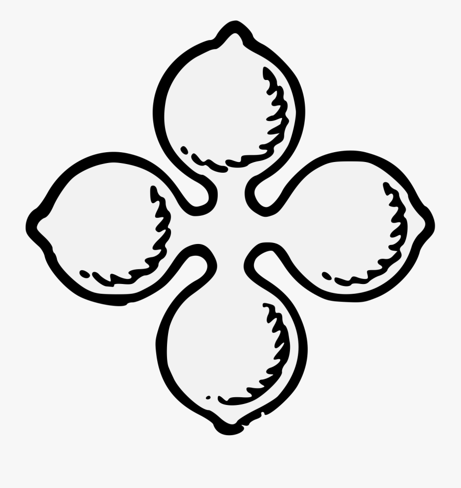 Heraldic Shield Quatrefoil, Transparent Clipart
