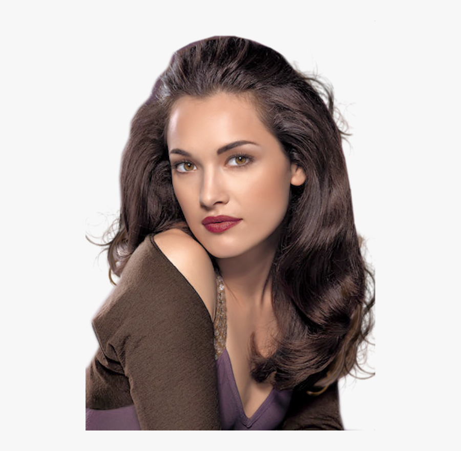 Clip Art Beautiful Brunetts - Photo Shoot, Transparent Clipart