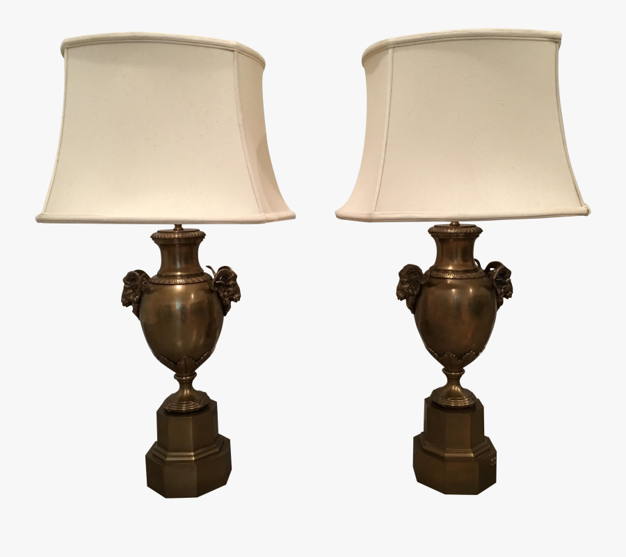 Clip Art Lampshade On Head - Lamp, Transparent Clipart