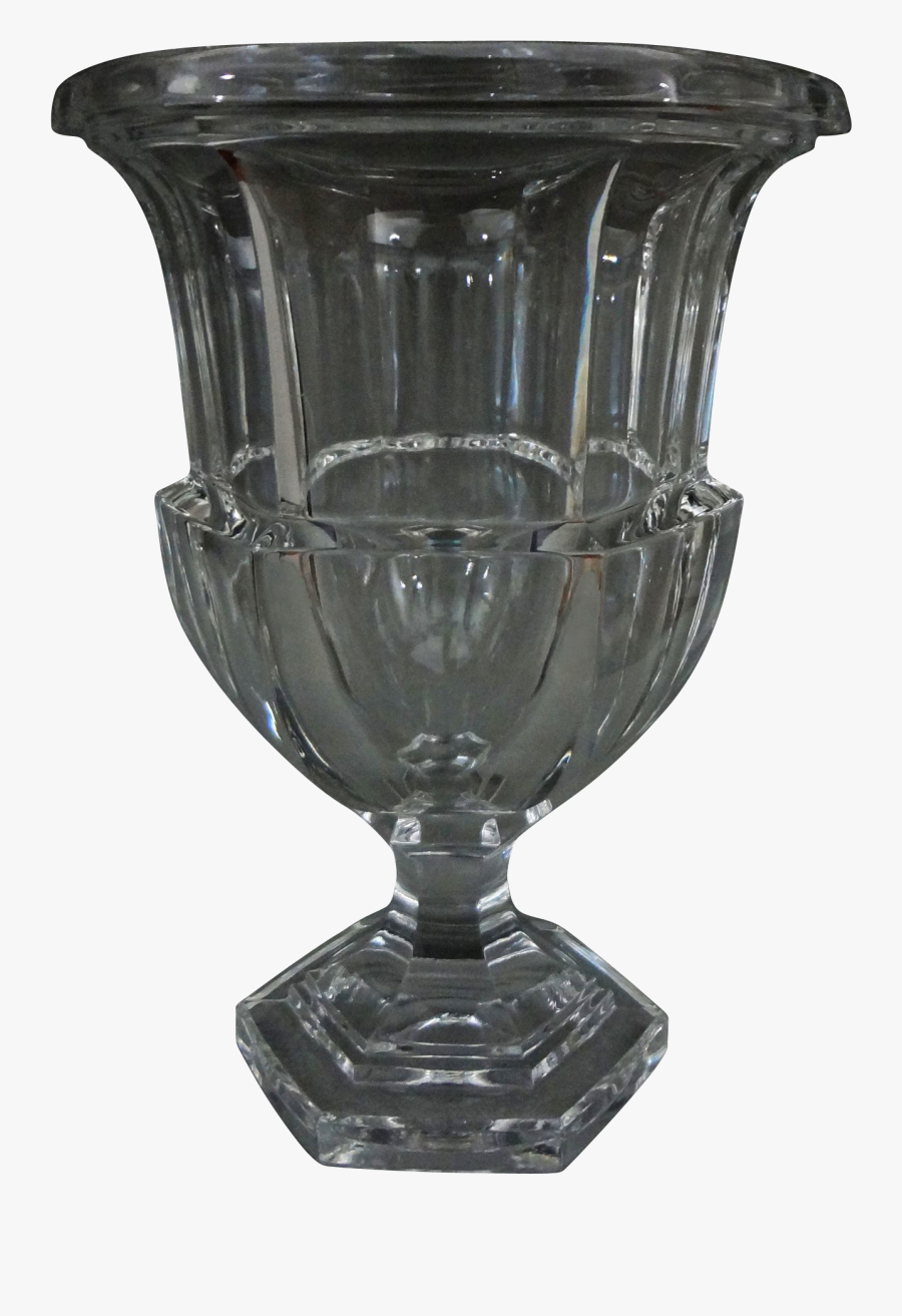 Clip Art Large Crystal Vase - Vase, Transparent Clipart