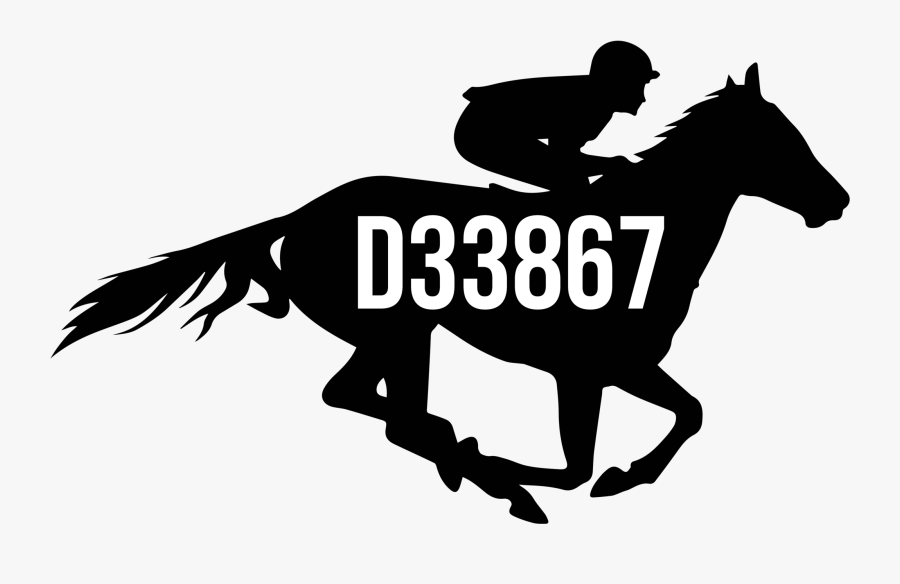 Horse Racing Logo Png, Transparent Clipart