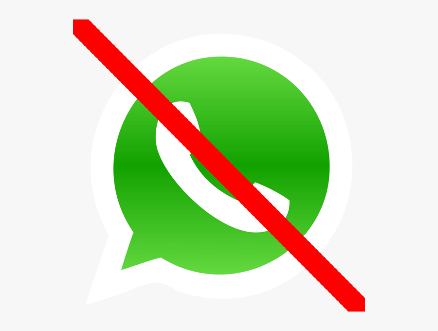 Government Whatsapp To Limit - No Whatsapp Logo Png, Transparent Clipart