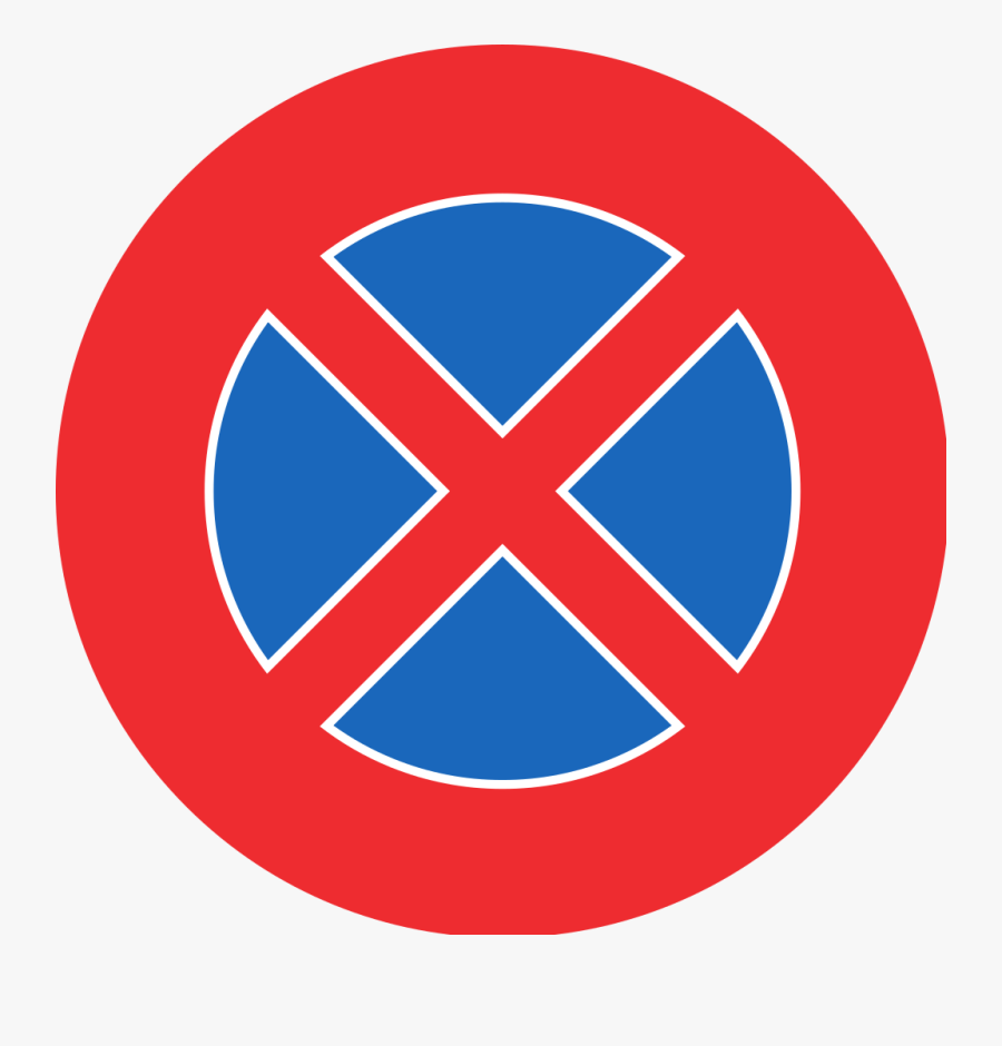 Ch Vorschriftssignal Halten Verboten - End Of National Speed Limit, Transparent Clipart