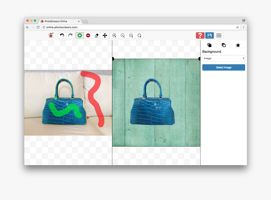 Change Png Background Color Online - Handbag, Transparent Clipart