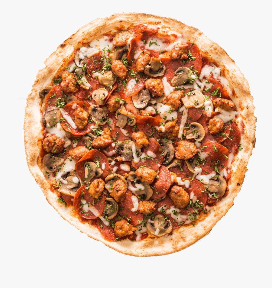 Cheese And Tomato Pizza Png, Transparent Clipart