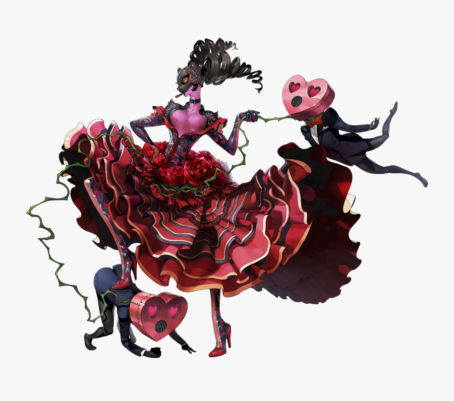 Clip Art Meet The Zorro Carmen - Persona 5 All Personas, Transparent Clipart