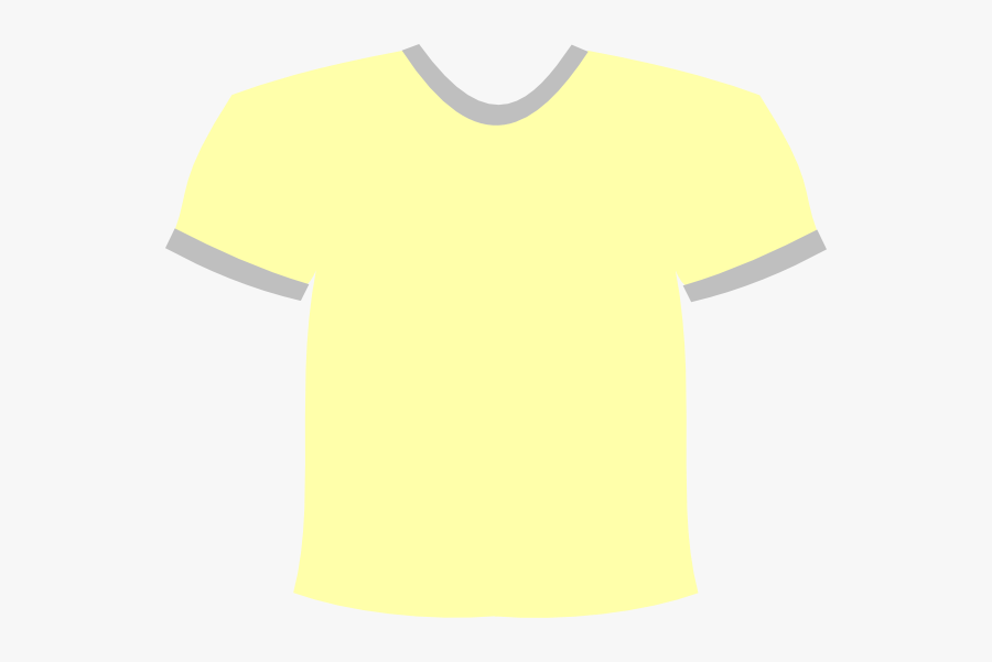 Transparent Yellow Shirt Clipart - Active Shirt, Transparent Clipart