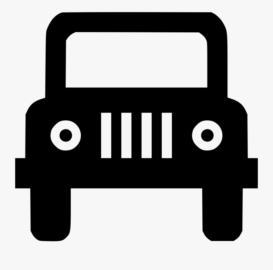 Clip Art Jeep Computer Icons Scalable Vector Graphics - Safari Jeep Clipart Black And White, Transparent Clipart