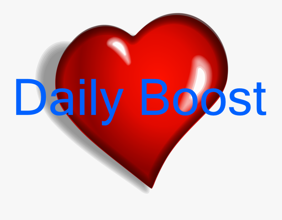 Daily Boost Signup - Herz I Love You, Transparent Clipart