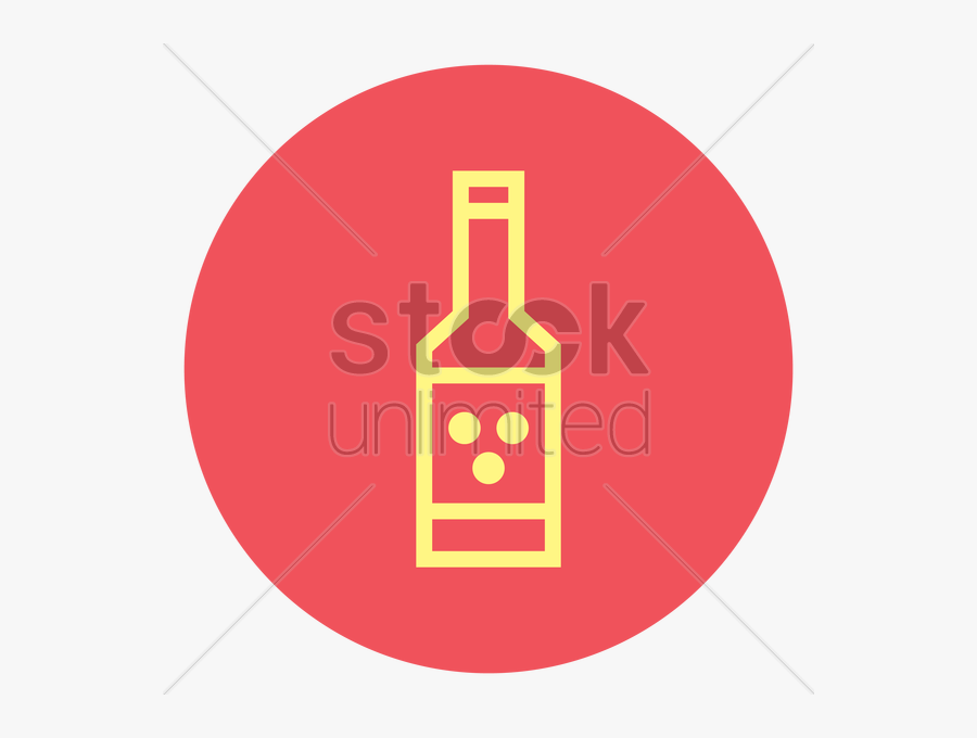 Free Beer Bottle Vector Image - Wine Bottle, Transparent Clipart