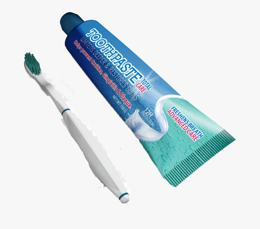 Toothbrush Png Image Download - Toothpaste And Toothbrush Png, Transparent Clipart