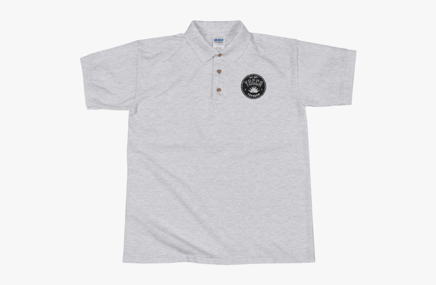 Clip Art Yucca Tap Room Embroidered - Polo Shirt, Transparent Clipart