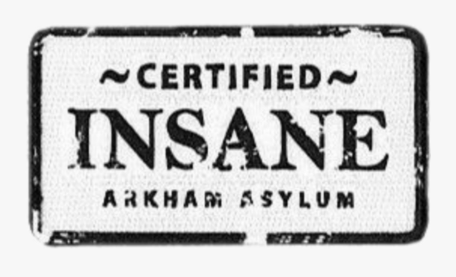 #insane #sertificate #stamp #aesthetic #black #white - Parallel, Transparent Clipart