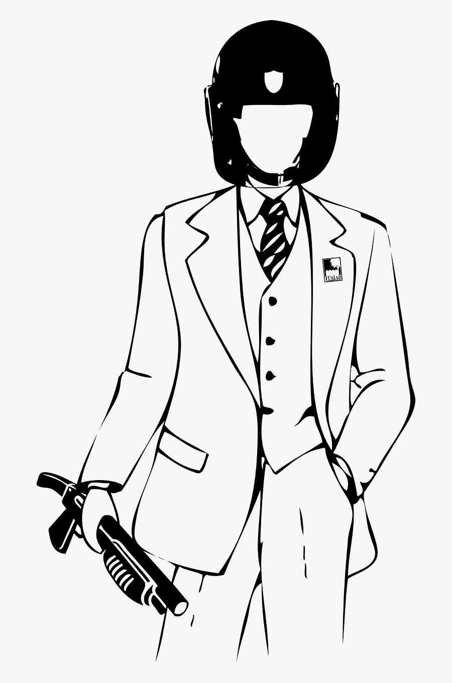 Space Cowboy Drawing, Transparent Clipart